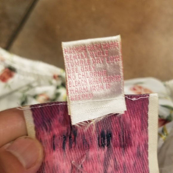 Sleep Club Tank & Shorts Set VTG Floral M EUC - Picture 2 of 11